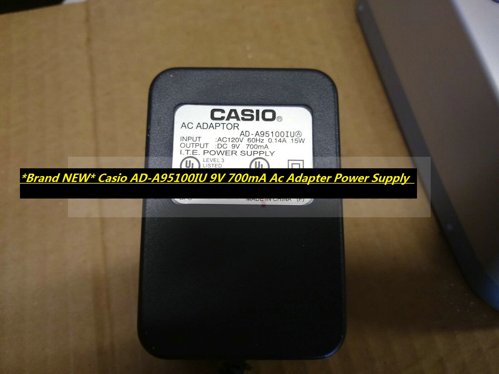 *Brand NEW* Casio AD-A95100IU 9V 700mA Ac Adapter Power Supply